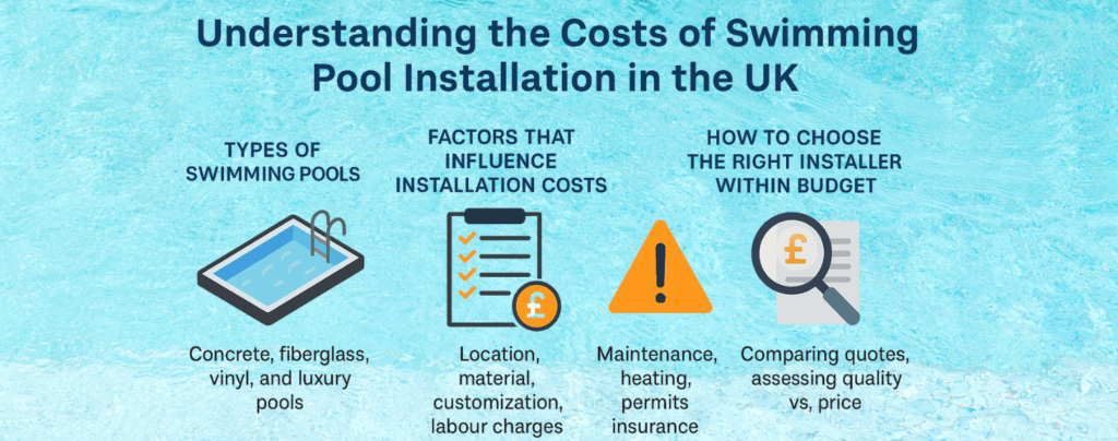 factors that need for Understanding the Costs of Swimming Pool Installation in the UK