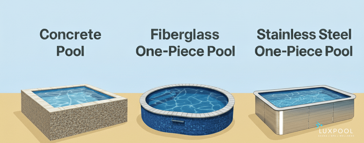 types of pool by luxpool