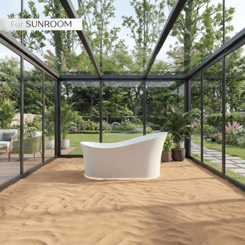 O3 pool for sunroom in uk backyard