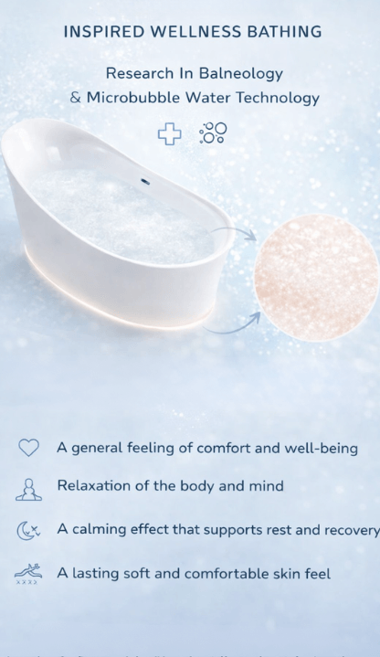 research in balneology microbubble technology