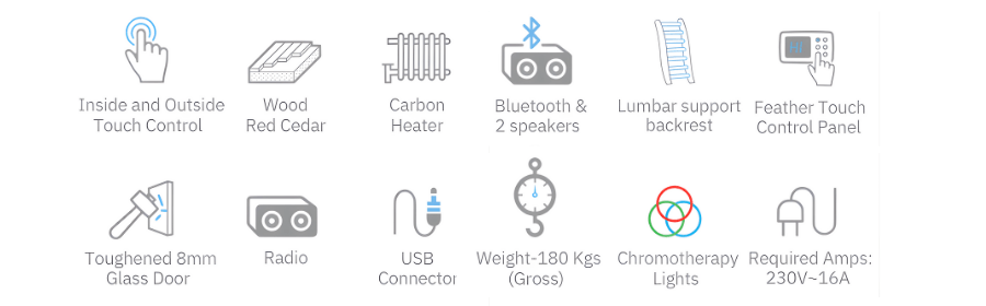 lux Aura sauna features (900x280)