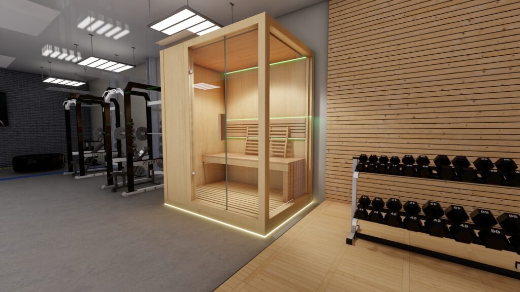 lux kubix sauna