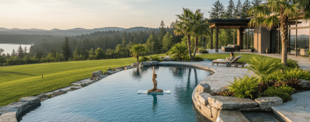 Pool Upgrade to lifestyle and wellbeing