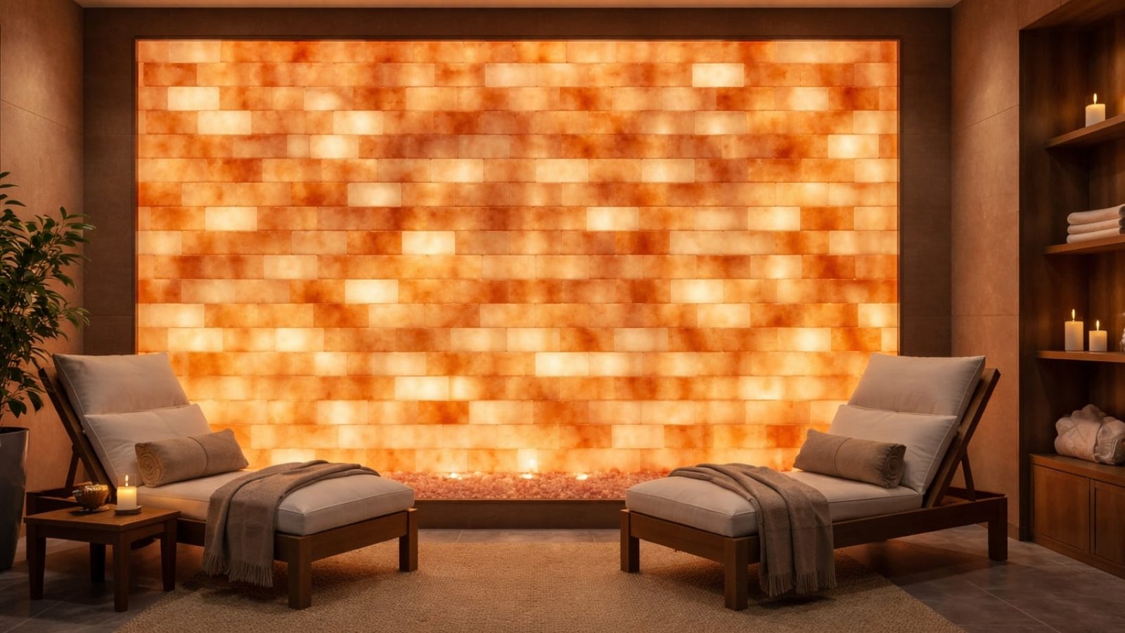 A closer look at Himalayan Salt Wall Texture Design