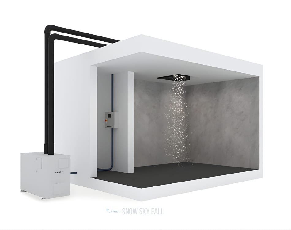 snow sky fall demo by Luxpool