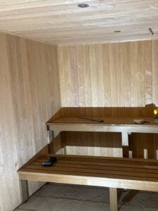 bespoke sauna and fire suppression system installation by luxpool 12