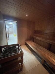 bespoke sauna and fire suppression system installation by luxpool 13