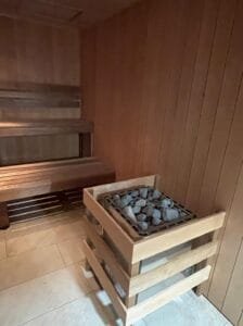 bespoke sauna and fire suppression system installation by luxpool 14