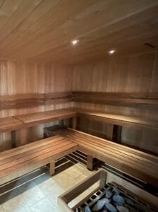 bespoke sauna and fire suppression system installation by luxpool 15