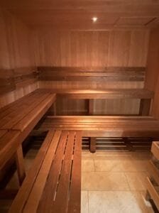 bespoke sauna and fire suppression system installation by luxpool 16