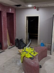 bespoke sauna and fire suppression system installation by luxpool 3
