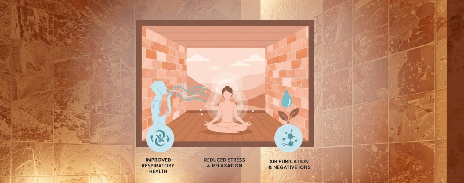 Himalayan salt bricks release negative ions when heated