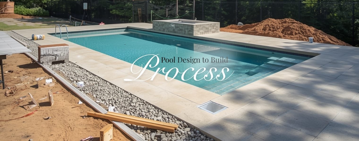 design and build of a pool by luxpool