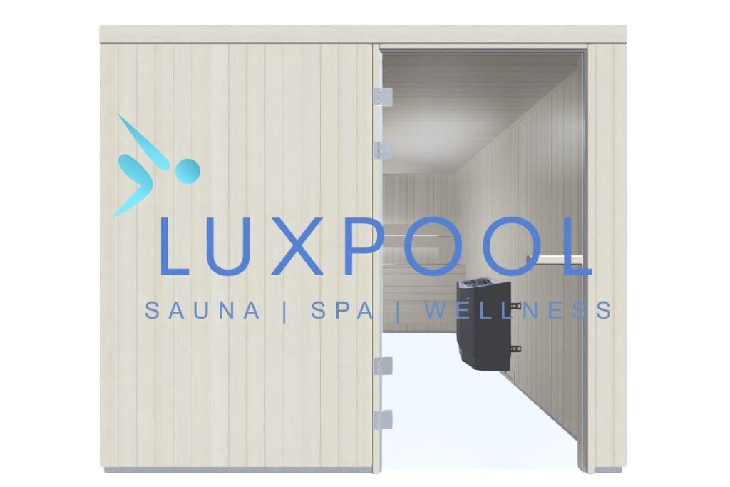 commercial bespoke sauna design by luxpool
