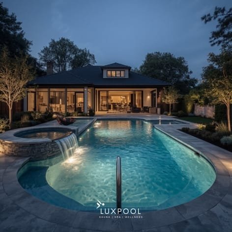 swimming pool design by luxpool uk uae