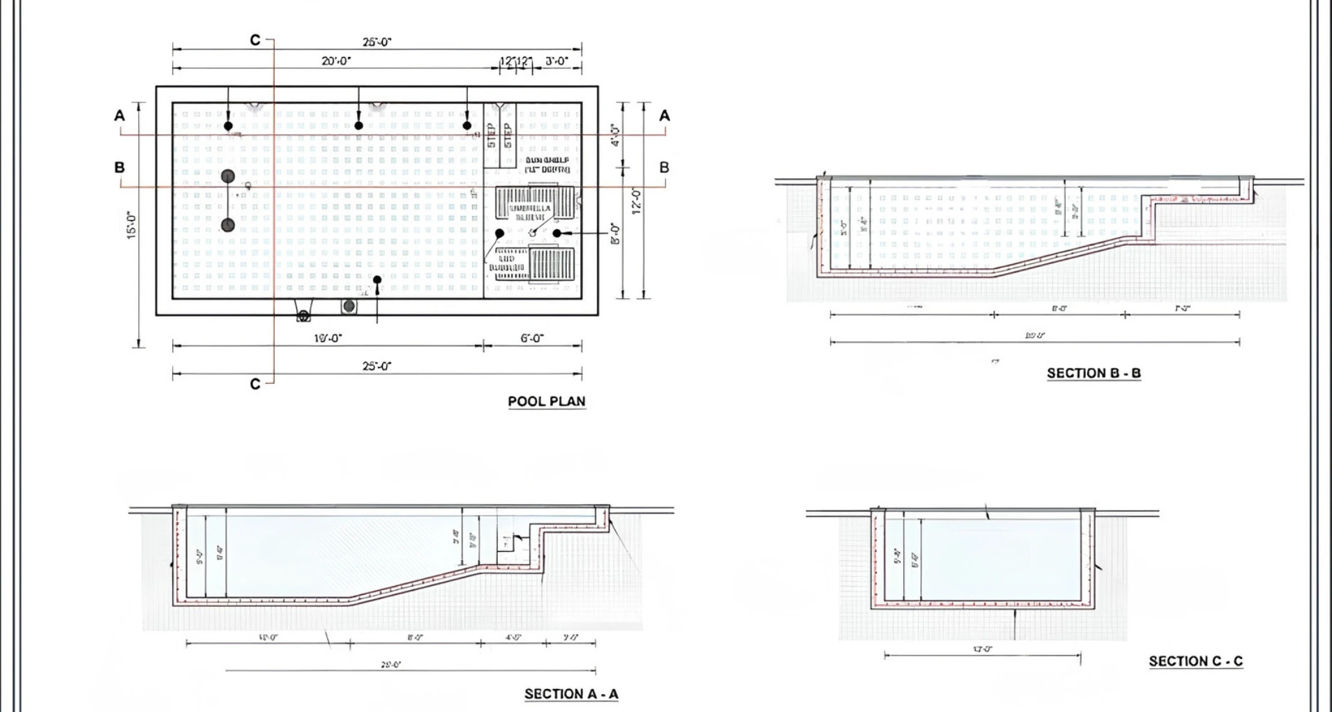 holiday inn pool 2d plan by luxpool holiday inn pool 2d plan by luxpool
