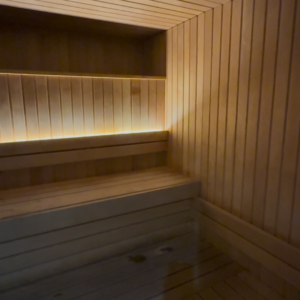 indoor sauna