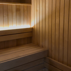sauna fitted and serviced by luxpool